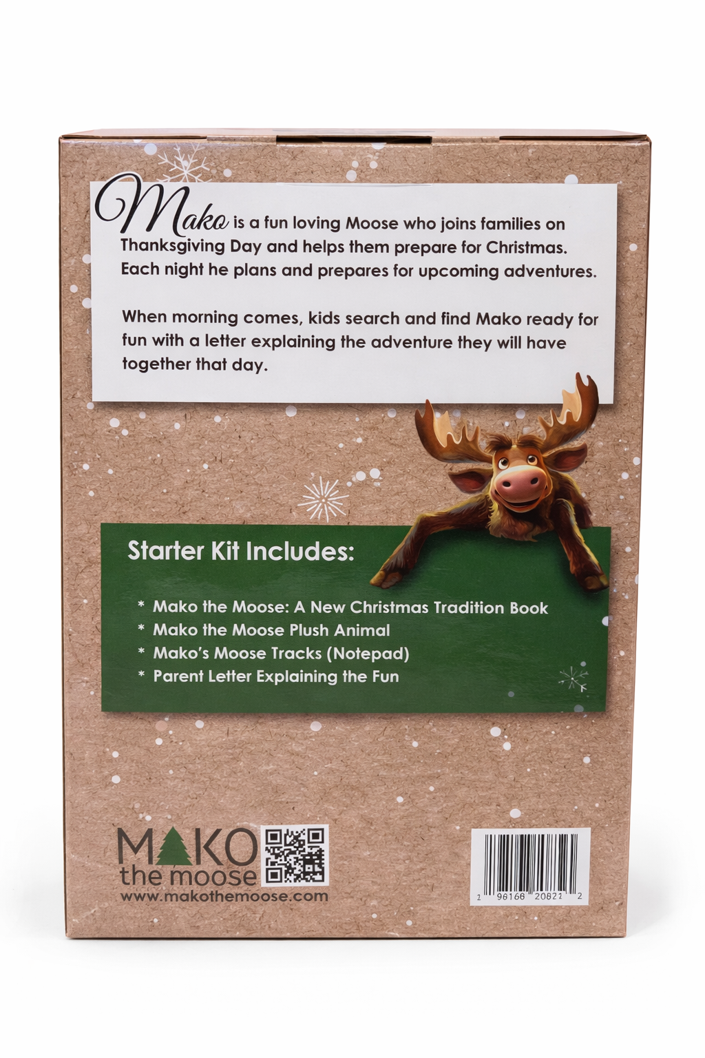 Mako the Moose "A New Christmas Tradition" - Starter Kit